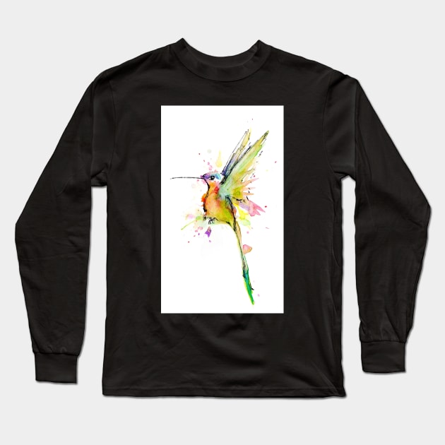 Ecuadorian Hummingbird Long Sleeve T-Shirt by makikelly